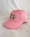 CAP　ハングル文字"PICKY"　刺繍