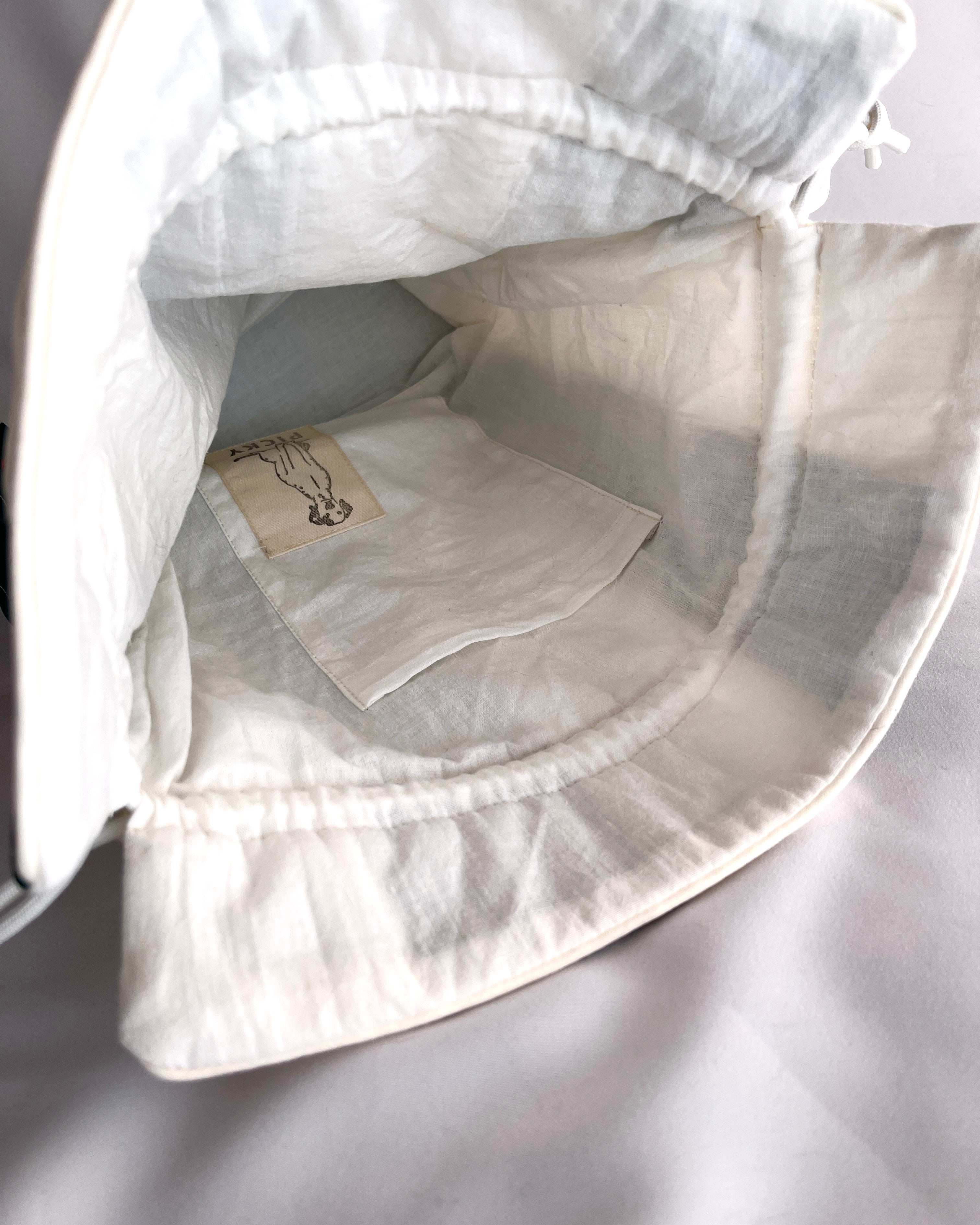 パースバッグ　　　サテンストライプ002