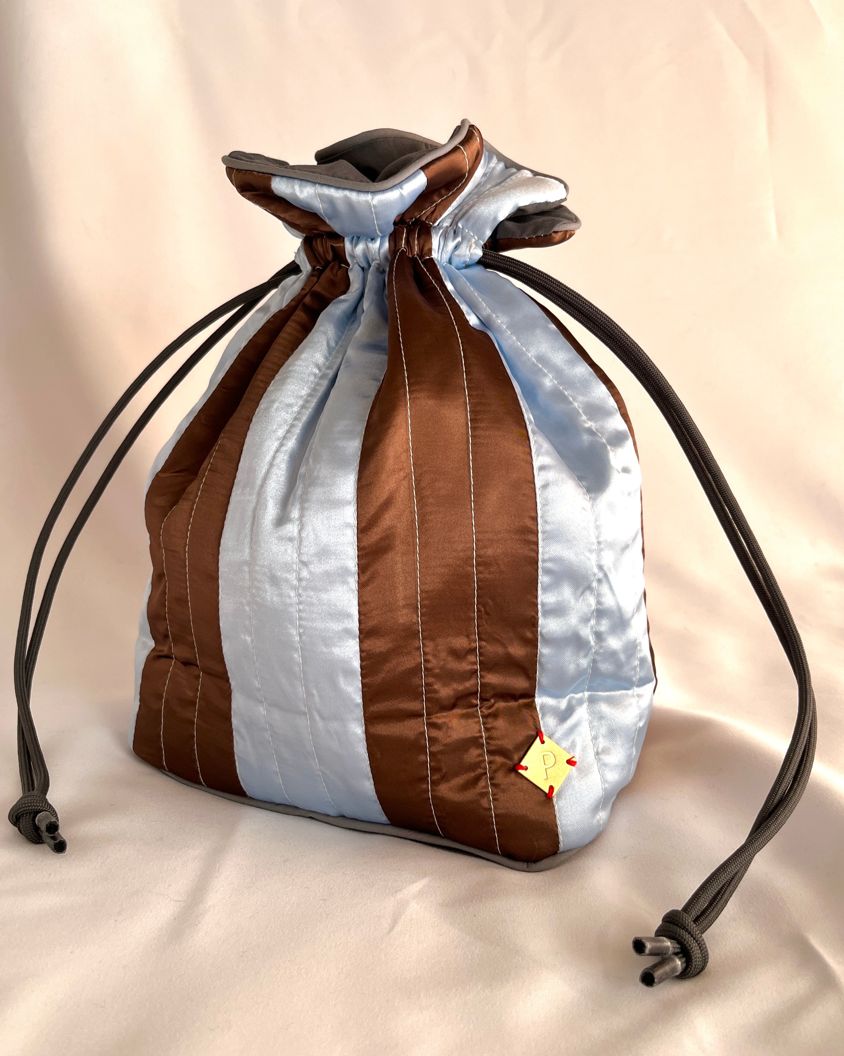 パースバッグ　　　サテンストライプ003