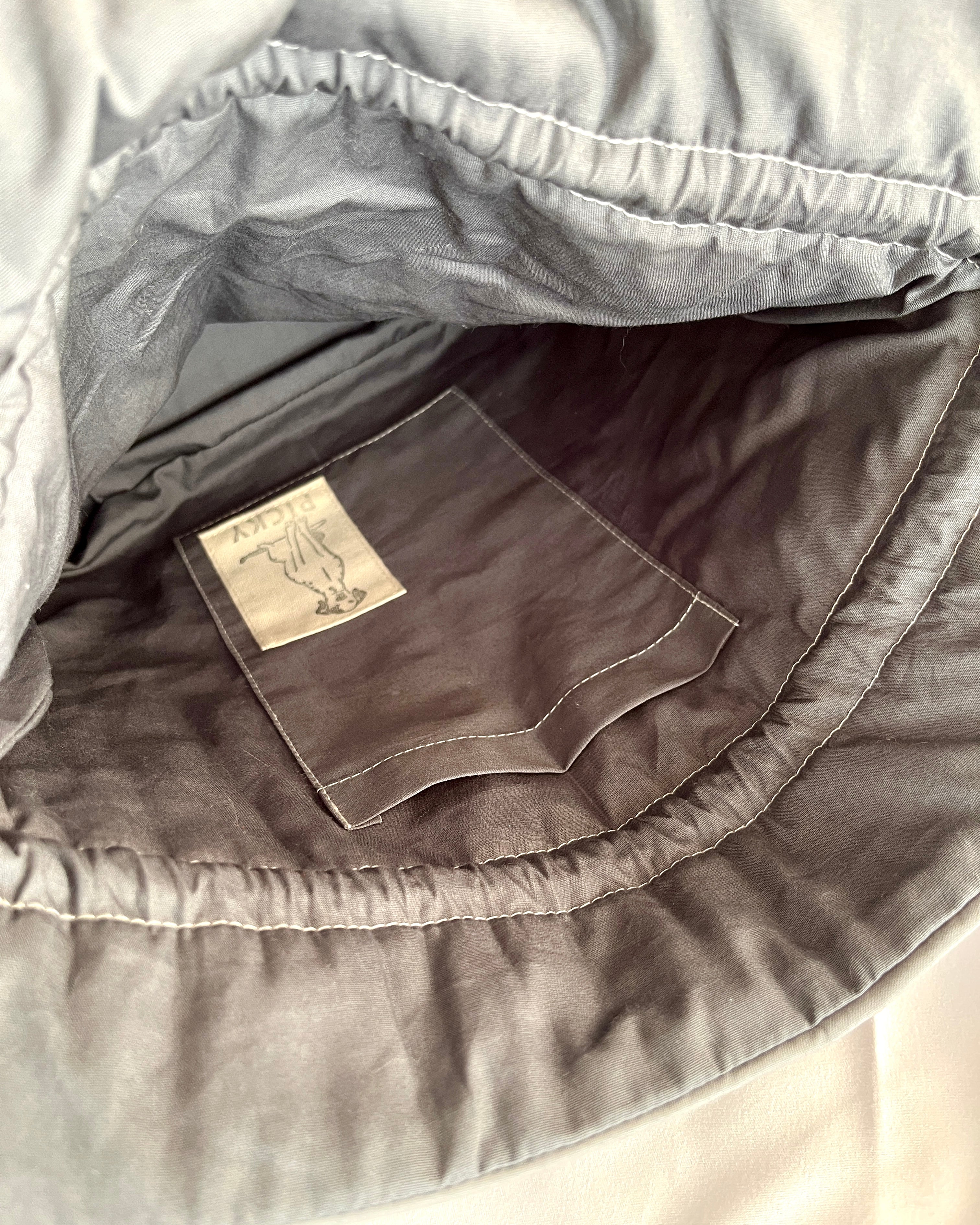 パースバッグ　　　サテンストライプ003