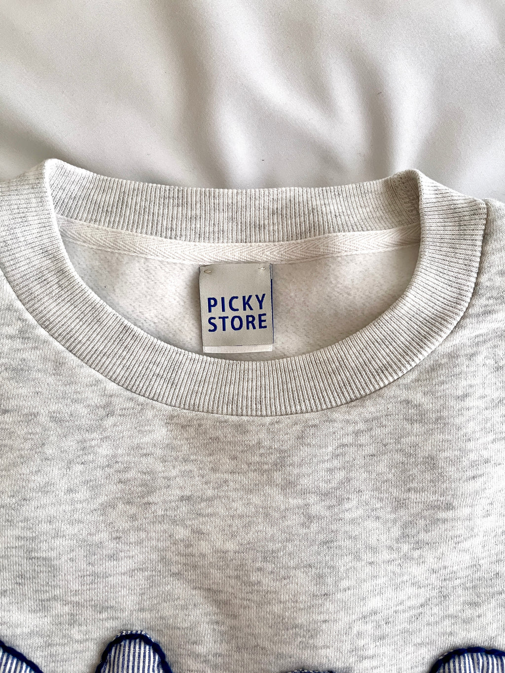 スウェット　”PAGE＂applique