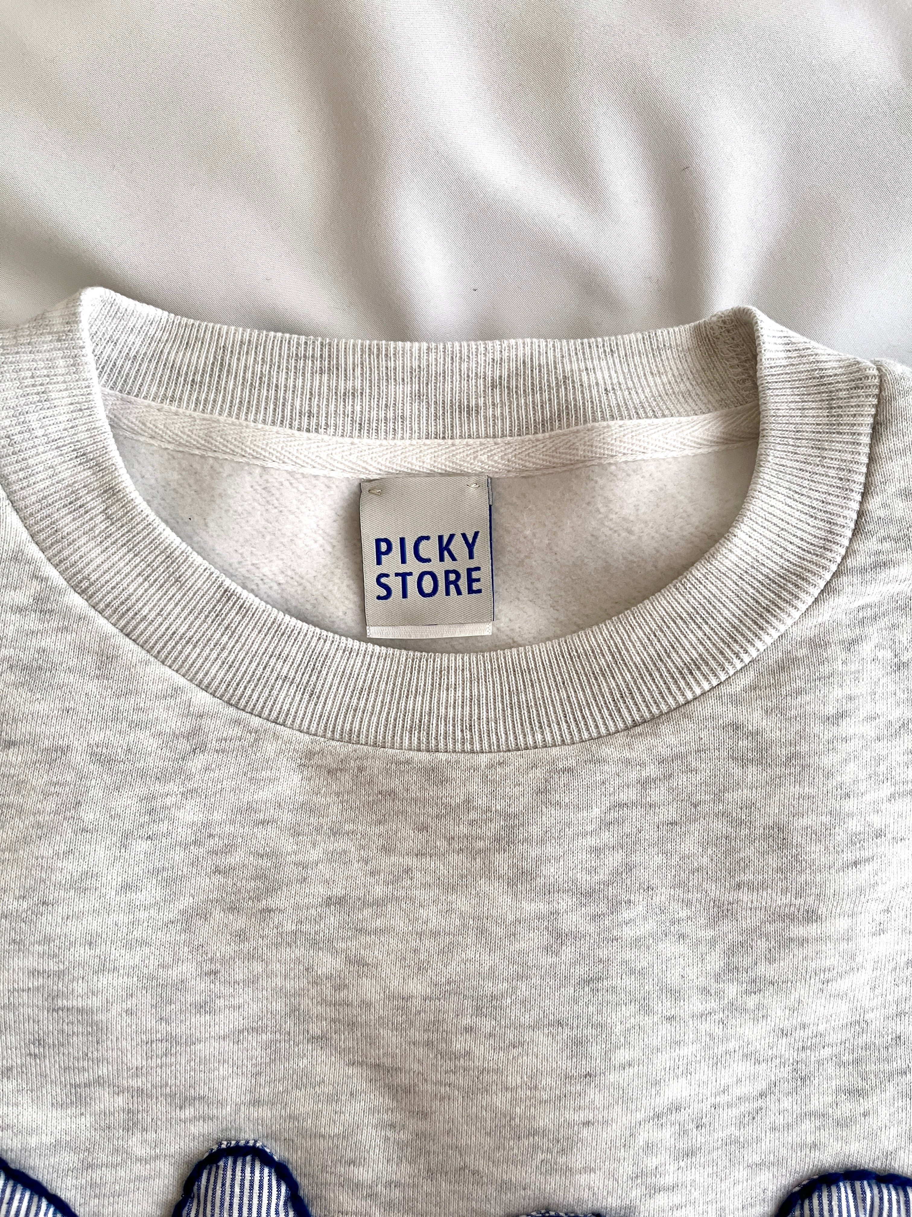 スウェット　”PAGE＂applique